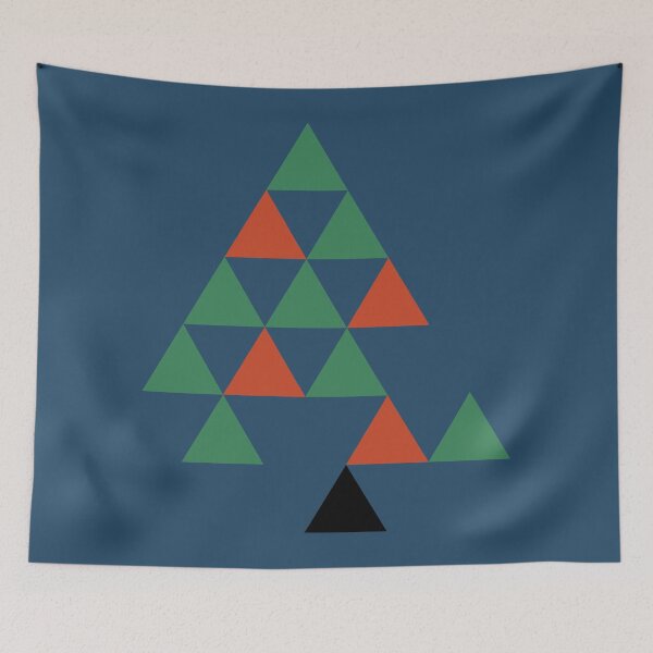Item preview, Abstract Bauhaus Christmas Tree designed and sold by D-Spot Shop.
