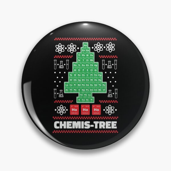 Item preview, Funny Chemistry Christmas / Science Holiday Periodic Table design designed and sold by CreatedByHeidi.
