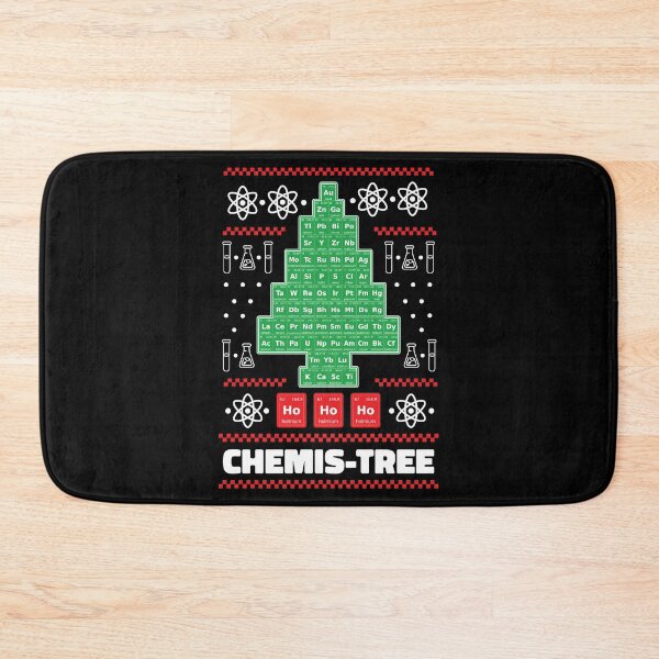 Item preview, Funny Chemistry Christmas / Science Holiday Periodic Table design designed and sold by CreatedByHeidi.