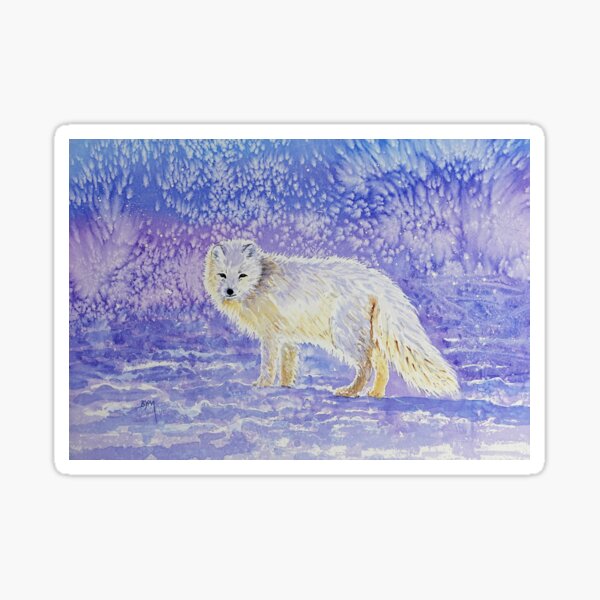 Arctic Fox Sticker