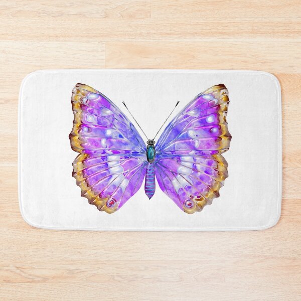 Item preview, Blue color tropical butterfly designed and sold by Elonium.