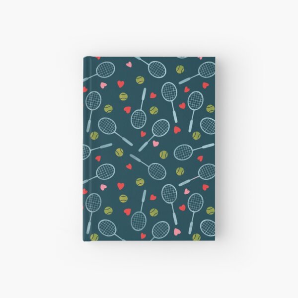 I Love Tennis Hardcover Journal