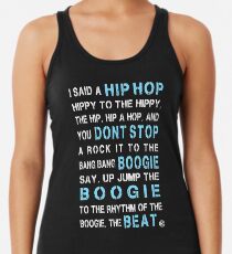 Sugar Hill Gang Rappers Delight Hip Hop Lyrics Tanktop für Frauen