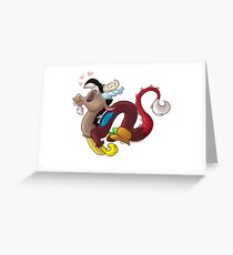 'Pepe Le 'Cord' Greeting Card