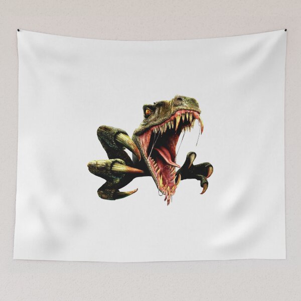 Item preview, Velociraptor Jurassic Park Dinosaur designed and sold by MusicSkateboard.
