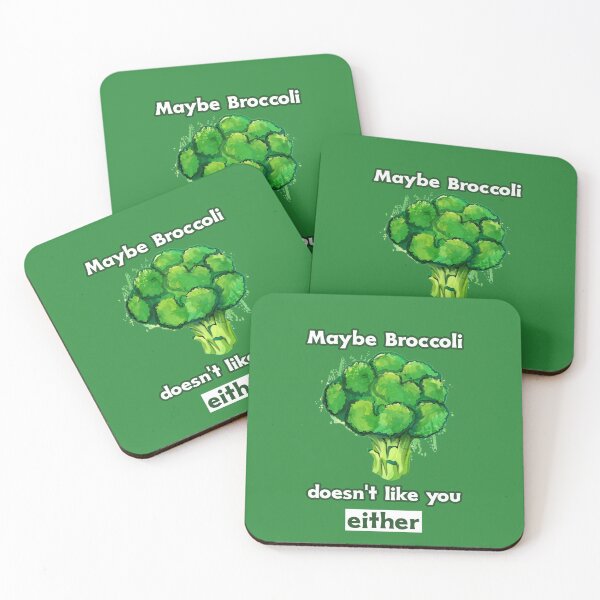 Item preview, Maybe Broccoli Doesn´t Like You Either. Funny Healthy Veggies designed and sold by Rebel-Design.