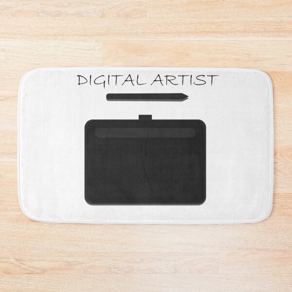 Item preview, Drawing Tablet with "Digital Artist" text designed and sold by ramezamr.