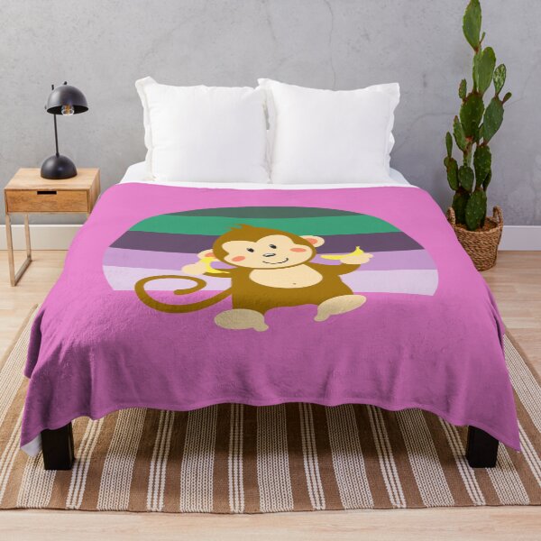 Item preview, Kopie von Cute monkey loves Bananas designed and sold by chrisbears.