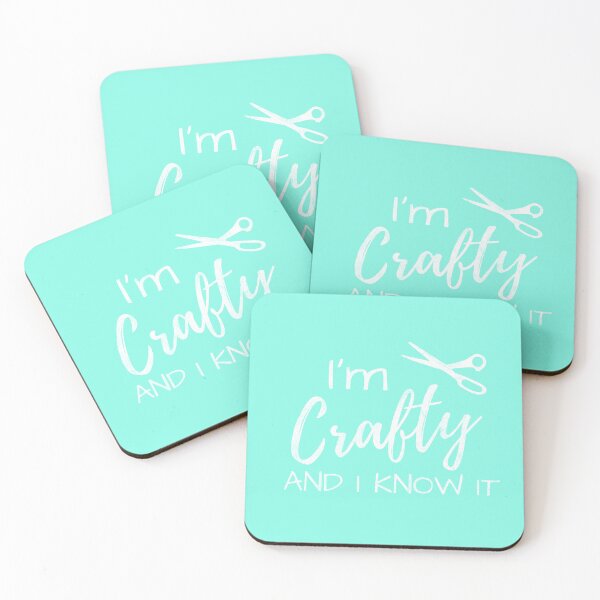 Item preview, I'm Crafty and I Know it! designed and sold by FreckledBliss.
