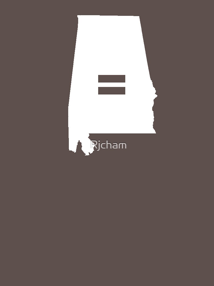 "Alabama Equality" Tshirt by Rjcham Redbubble