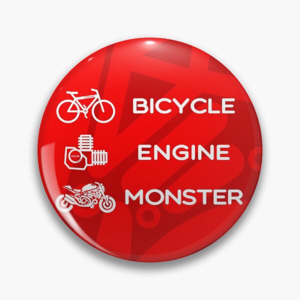 Item preview, Bicycle Engine Monster, Wonderful Icon art Combination for Bikers designed and sold by etoide.