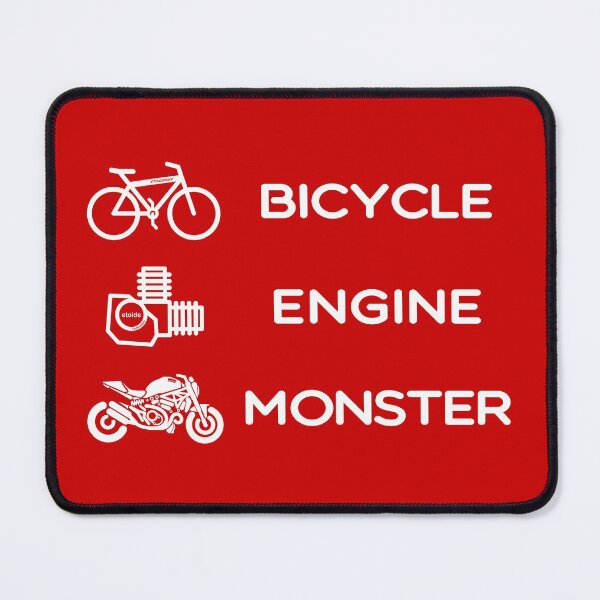 Item preview, Bicycle Engine Monster, Wonderful Icon art Combination for Bikers designed and sold by etoide.