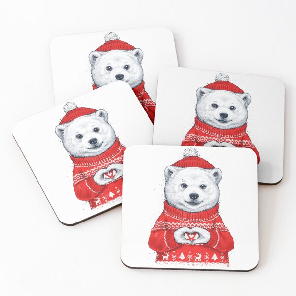 Item preview, baby bear in new year sweater designed and sold by Niti-Niti.