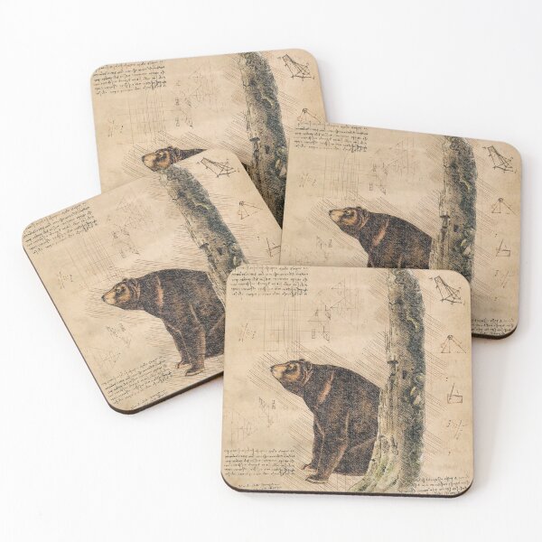 Item preview, Bears in the Woods-Forest Bear Vintage  designed and sold by Hartics.