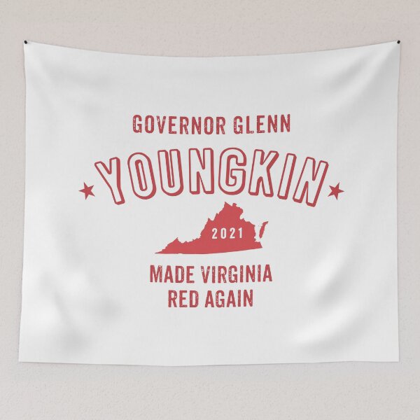 Item preview, Glenn Youngkin - Made Virginia Red Again designed and sold by mjdgop97.