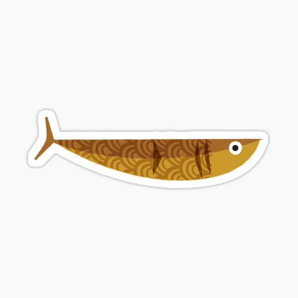 Golden fish Sticker