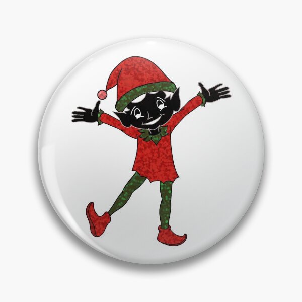 Item preview, christmas glitter elf designed and sold by obsedian-dream.