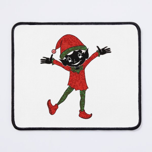 Item preview, christmas glitter elf designed and sold by obsedian-dream.