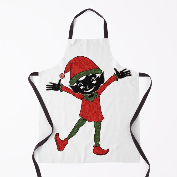 Item preview, christmas glitter elf designed and sold by obsedian-dream.