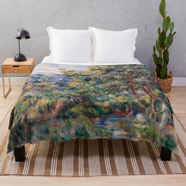 Item preview, Impressionist Painting Le Béal (1912) by Pierre-Auguste Renoir designed and sold by Designedbysm.
