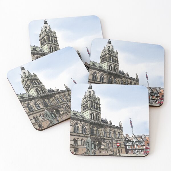 Item preview, Chester Town Hall designed and sold by evelynwinters.