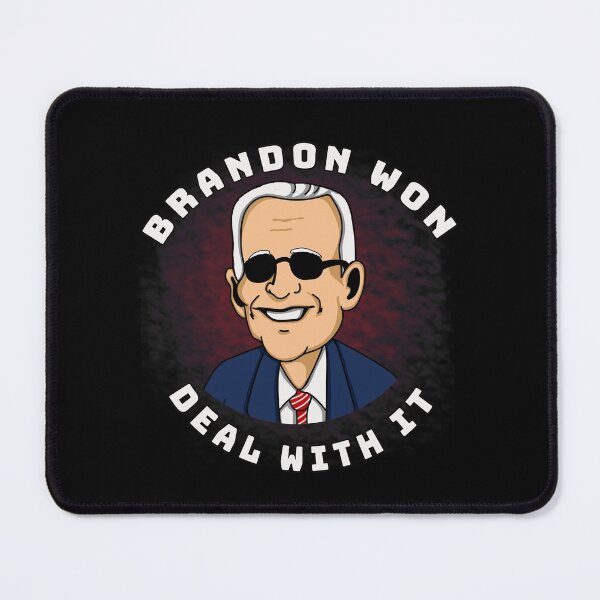 Item preview, Biden Won | Brandon won | Funny Biden design designed and sold by AllLeftSides42.