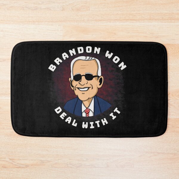 Item preview, Biden Won | Brandon won | Funny Biden design designed and sold by AllLeftSides42.