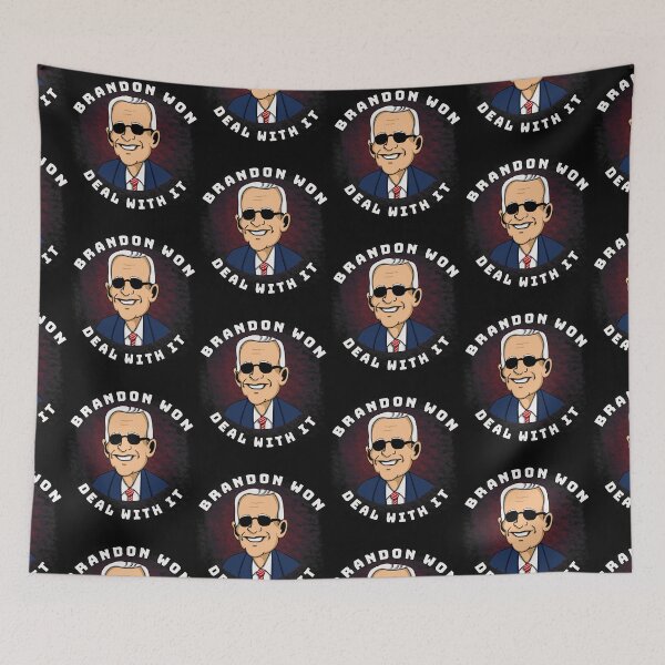 Item preview, Biden Won | Brandon won | Funny Biden design designed and sold by AllLeftSides42.