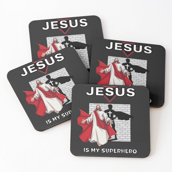 Item preview, JESUS IS MY SUPERHERO designed and sold by Wheeler-Styl3.