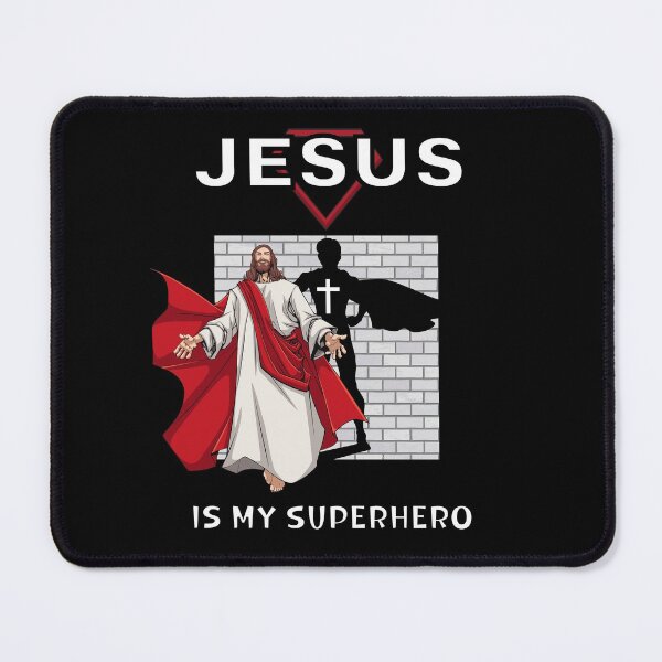 Item preview, JESUS IS MY SUPERHERO designed and sold by Wheeler-Styl3.