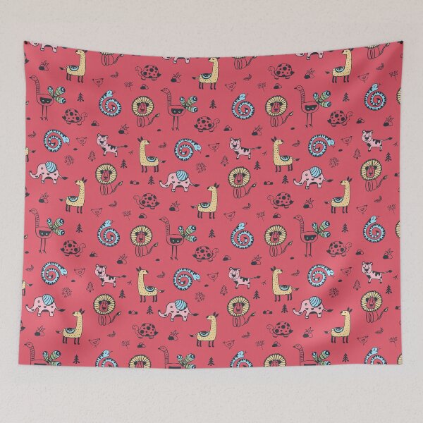 Item preview, Pattern Cute Animal Friendly  designed and sold by OutcastBrain.