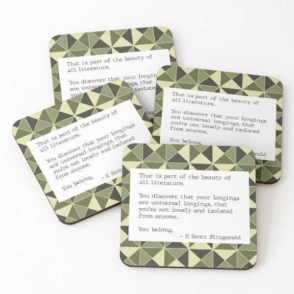 Item preview, F. Scott Fitzgerald designed and sold by Dmraub.