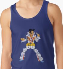 "Blue Suede Shoes" Elvis Lyrics Men's Tank Top