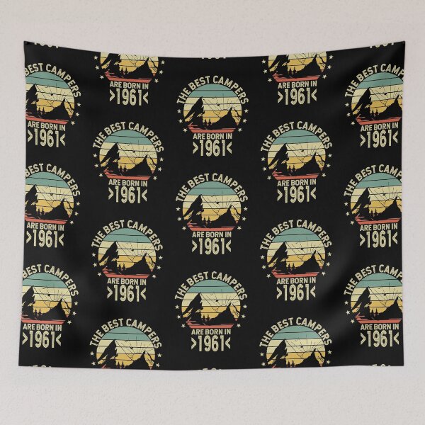 Item preview, Birthday The Best Campers Are Born In 1961 designed and sold by TKsTees.
