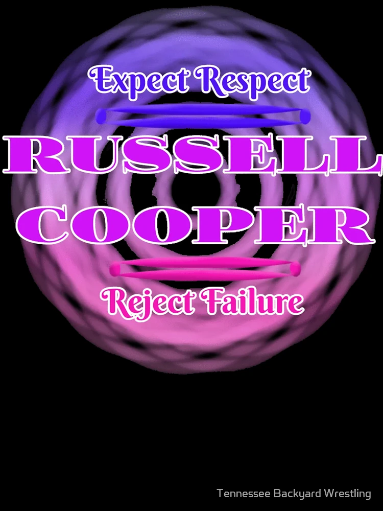 Thumbnail 7 of 7, Oversized T-Shirt, Russell Cooper “Expect Respect Reject Failure” Merchandise designed and sold by Tennessee Backyard Wrestling.