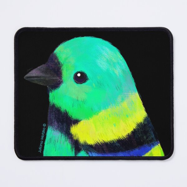 Item preview, Green Headed Tanager Bird designed and sold by julianamotzko.