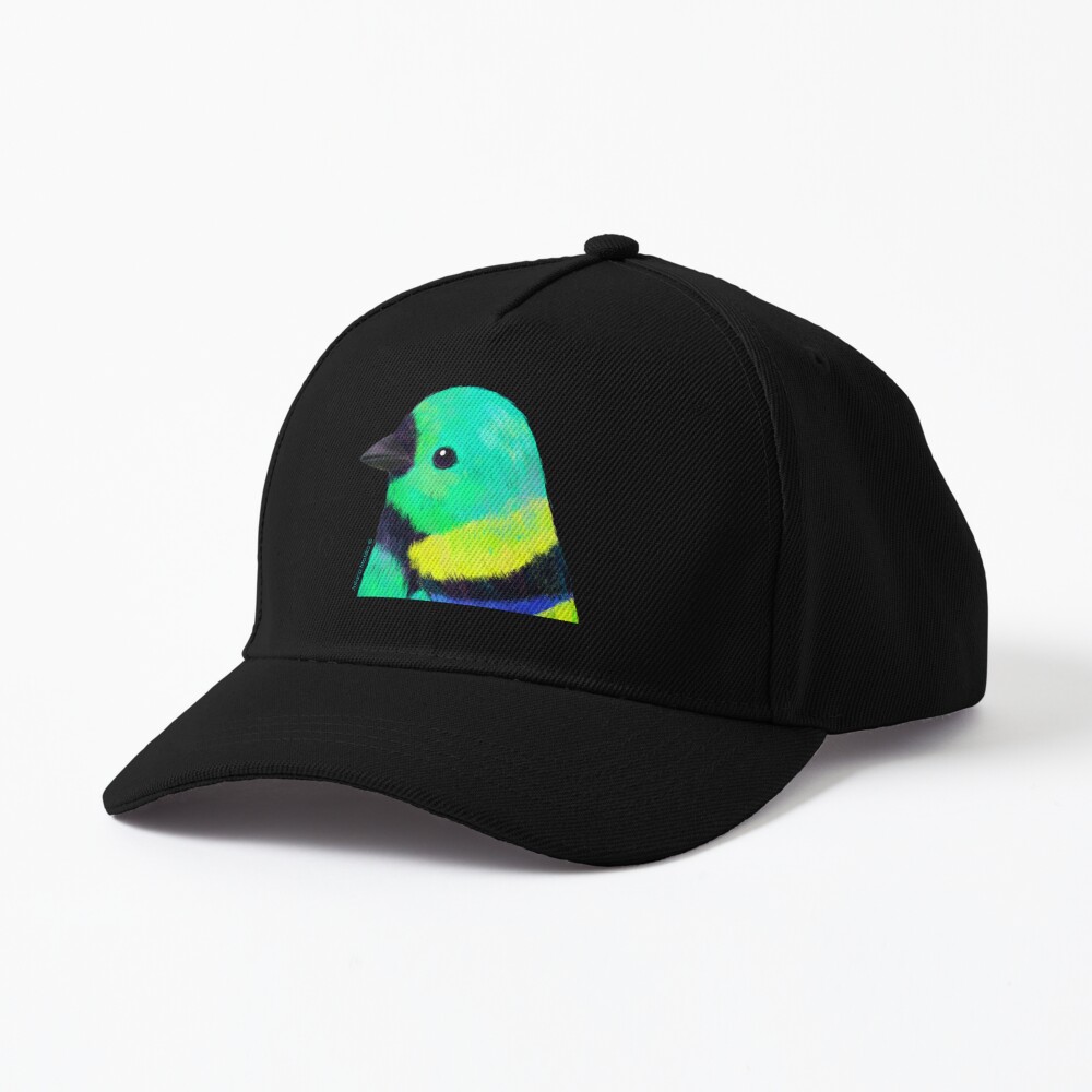 Green Headed Tanager Bird Cap