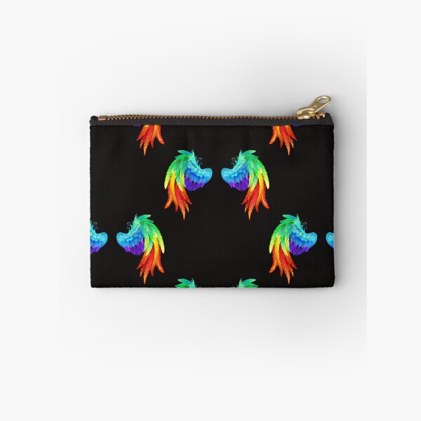 Item preview, Rainbow Angel Wings, Colorful Feathers Design designed and sold by Constant Readers.