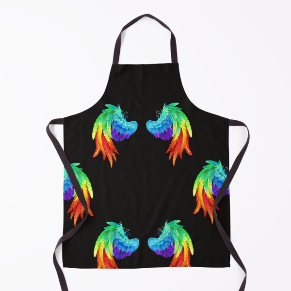 Item preview, Rainbow Angel Wings, Colorful Feathers Design designed and sold by Constant Readers.
