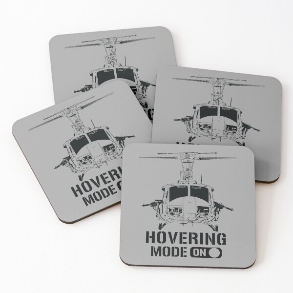 Item preview, UH-1 HUEY Helicopter Hovering -Mode On Helicopter Military designed and sold by ARTsPlural.