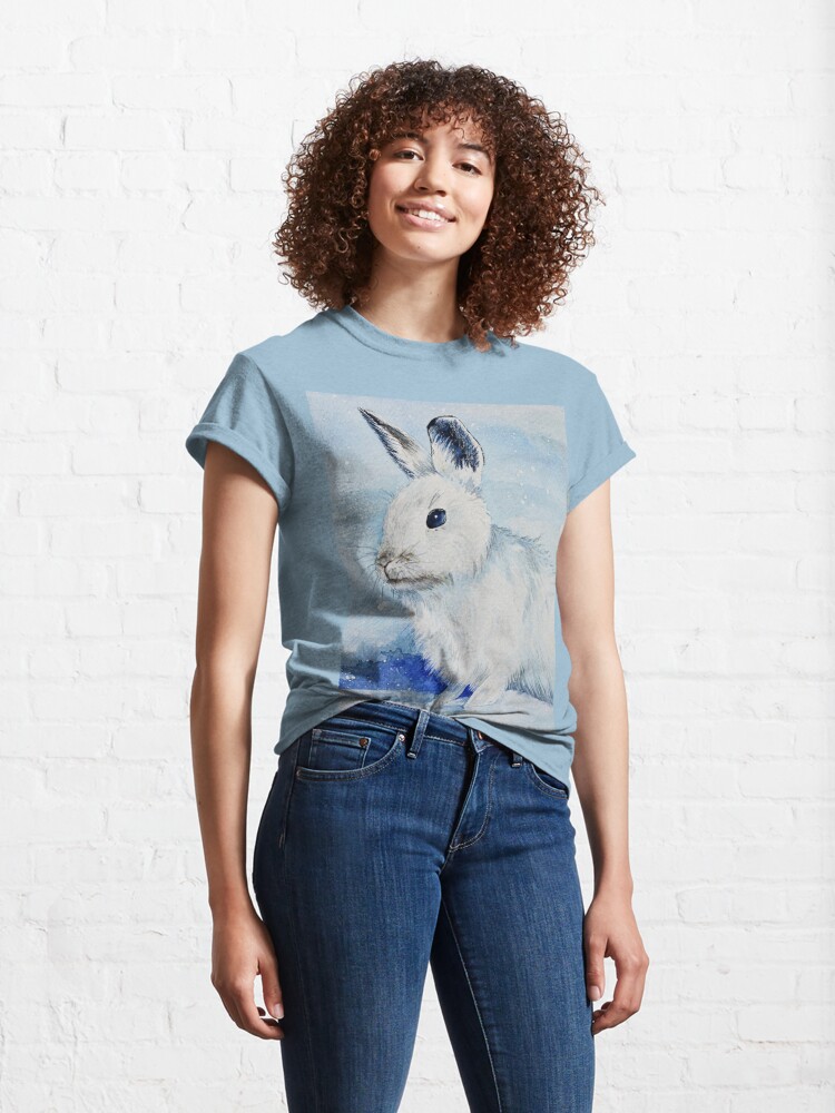 Alternate view of Snowshoe Hare Classic T-Shirt