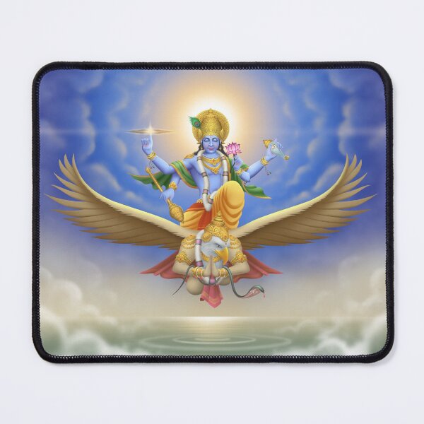Item preview, Sri Vishnu and Garuda designed and sold by Keshava Art.