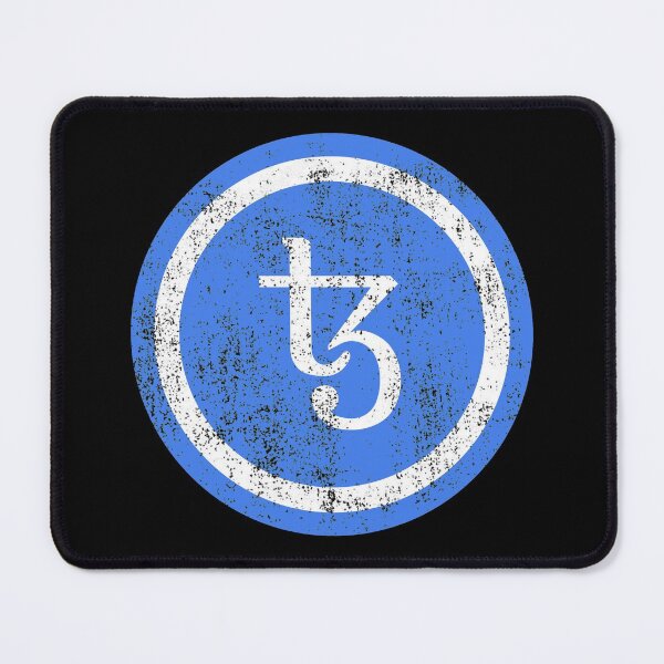 Item preview, Tezos Distressed Crypto Coin Image designed and sold by CryptoStyles00.