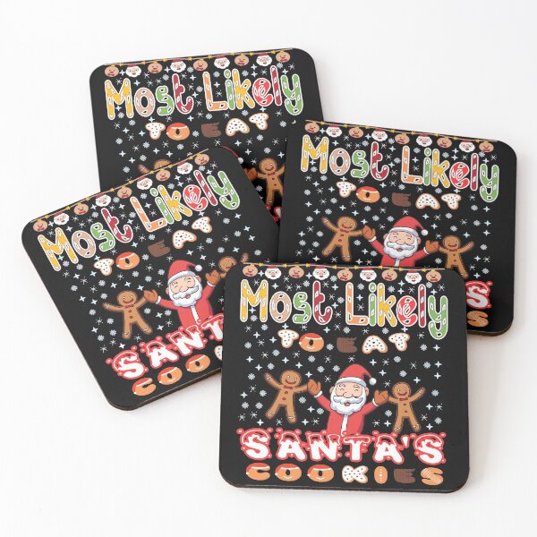 Item preview, Most Likely To Eat Santas Cookies designed and sold by smarayoung.