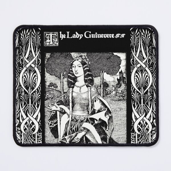 Item preview, ARTHURIAN LEGENDS,THE LADY GUINEVERE In Black and White designed and sold by BulganLumini.