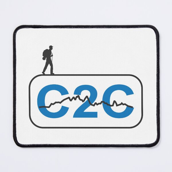 Item preview, C2C Walking challenge Black/Blue designed and sold by cycleexplorers.