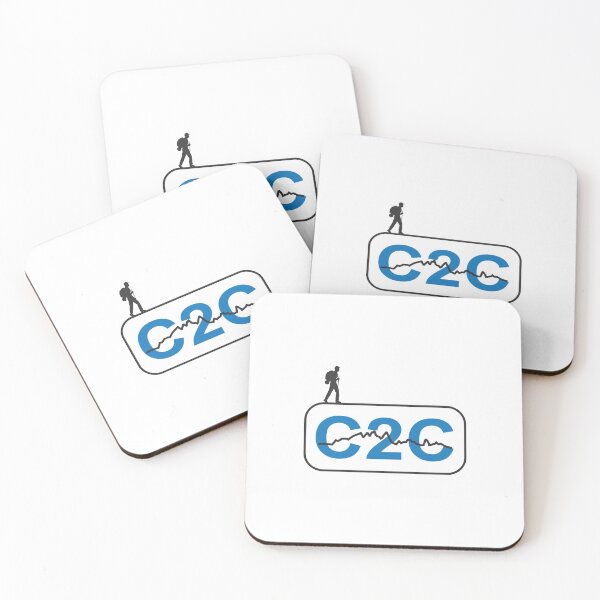 Item preview, C2C Walking challenge Black/Blue designed and sold by cycleexplorers.