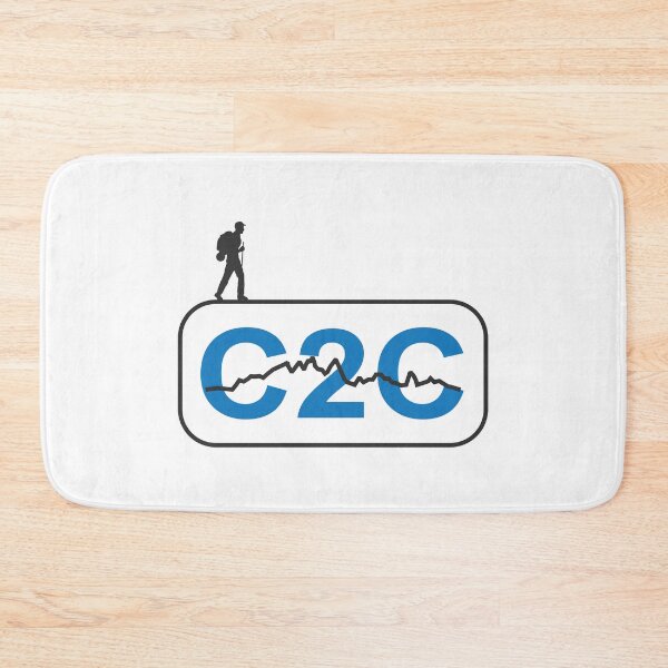 Item preview, C2C Walking challenge Black/Blue designed and sold by cycleexplorers.