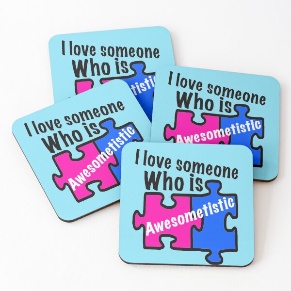 Item preview, I love someone who is awesometistic designed and sold by evelynwinters.