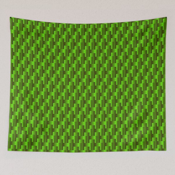 Item preview, Geometric Pattern Green Shades designed and sold by NessiCreates.